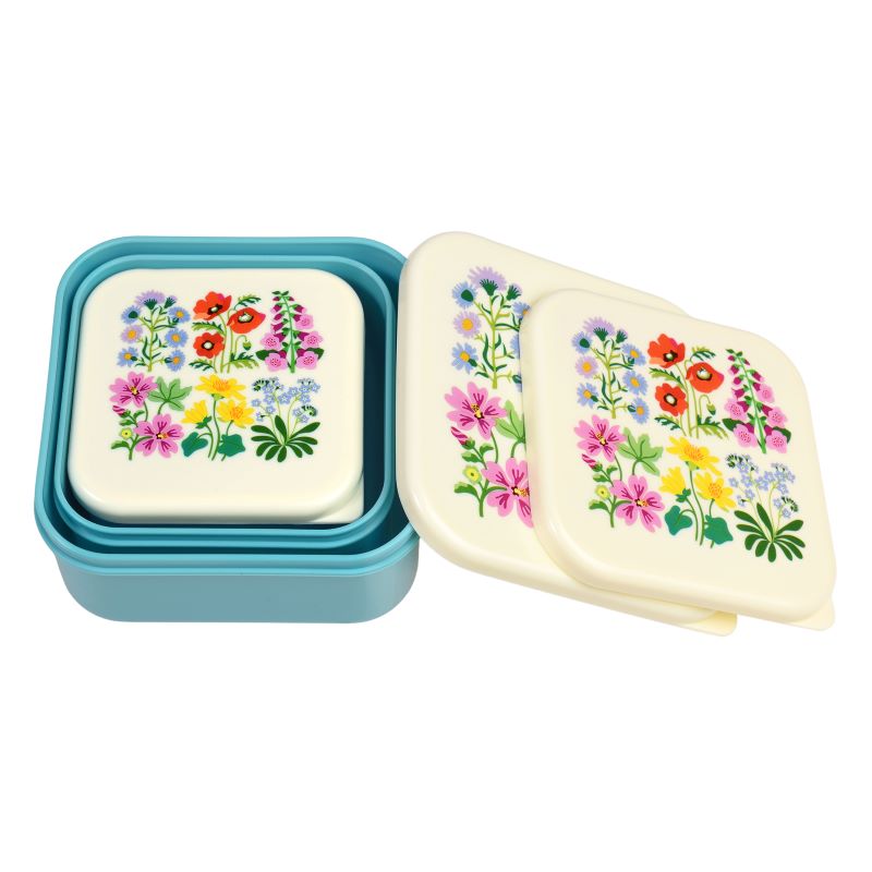 Wild Flowers Snack Boxes