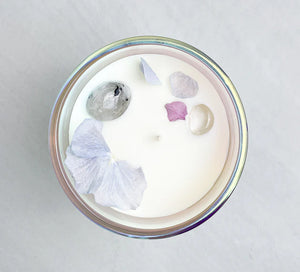 Moonstone Dream Crystal Candle