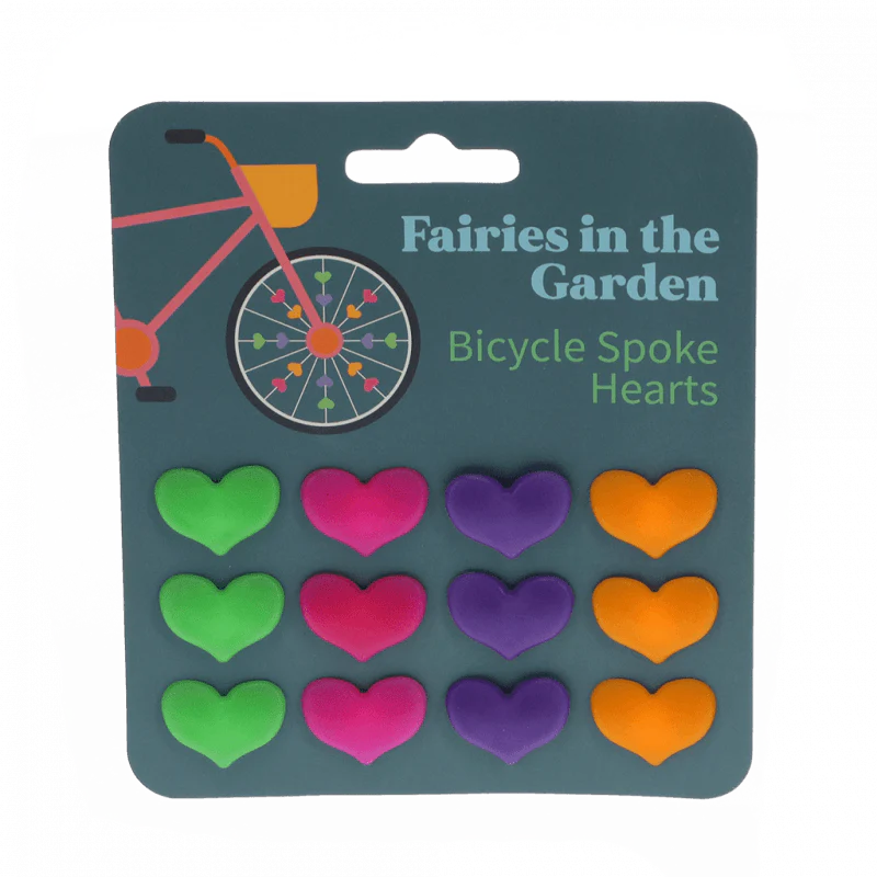 Fairies in the Garden - Bicycle Spokes Hearts