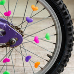 Load image into Gallery viewer, Fairies in the Garden - Bicycle Spokes Hearts
