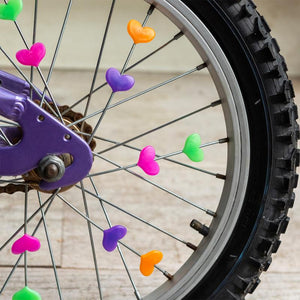Fairies in the Garden - Bicycle Spokes Hearts