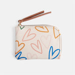 Load image into Gallery viewer, Caroline Gardner - Multi Hearts - Corner Purse
