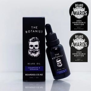 Bearded. THE BOTANIST BEARD OIL