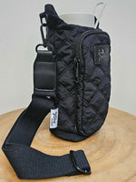 Load image into Gallery viewer, Hello Friday Black Bottle Bag
