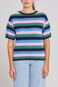 Wriggle tee, Harmony hues