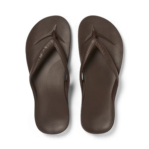 Archie’s Brown - Arch Support Jandals