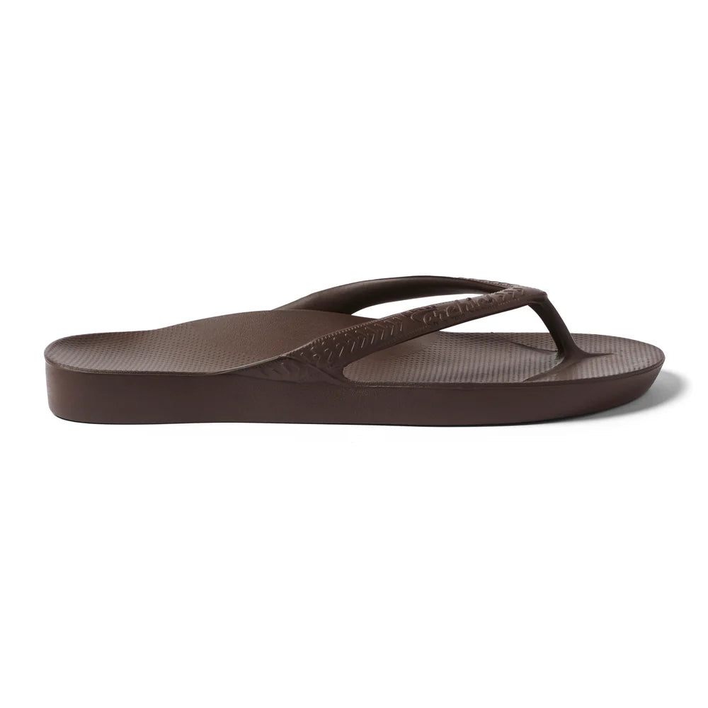Archie’s Brown - Arch Support Jandals