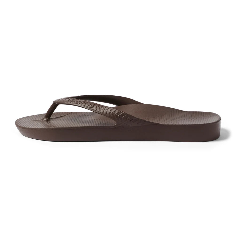 Archie’s Brown - Arch Support Jandals