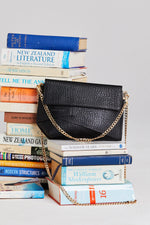 Load image into Gallery viewer, Annastasia Bag - Black Bubble Leather
