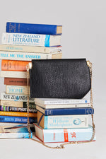 Load image into Gallery viewer, Annastasia Bag - Black Bubble Leather
