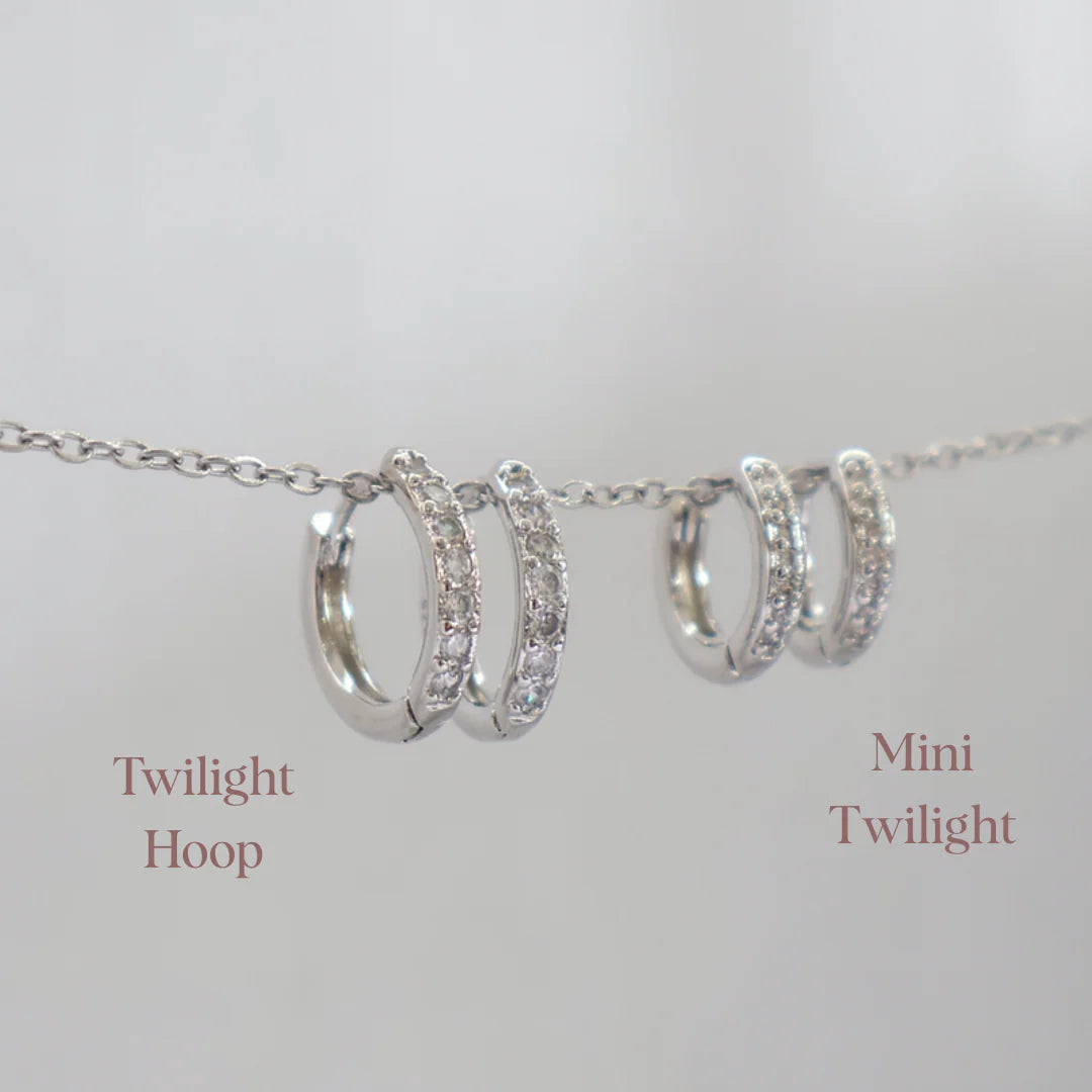 WATERPROOF TWILIGHT HOOPS