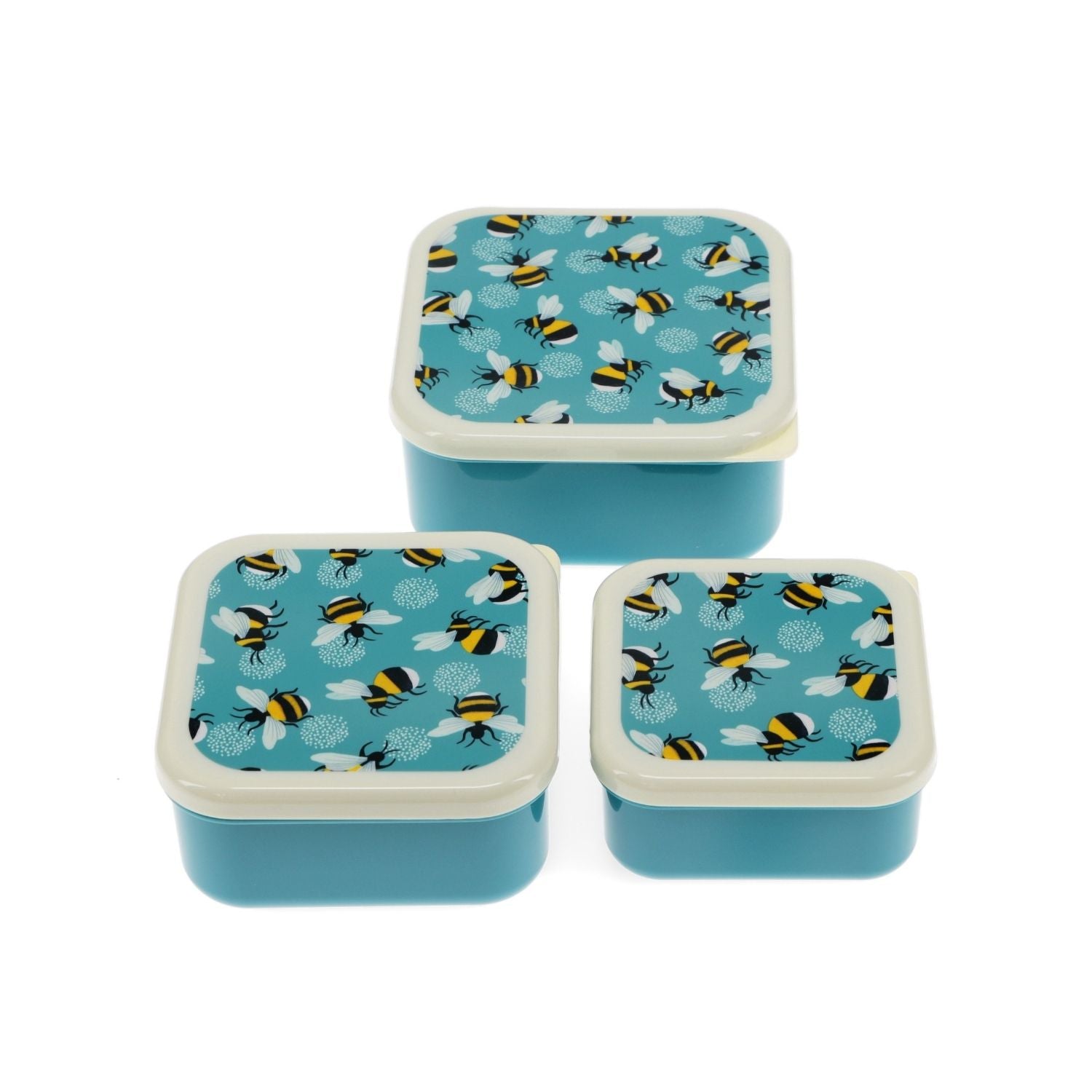 Snack Boxes (Set Of 3) - Bumblebee