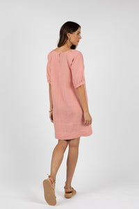 Lagoon Shift Dress Blush