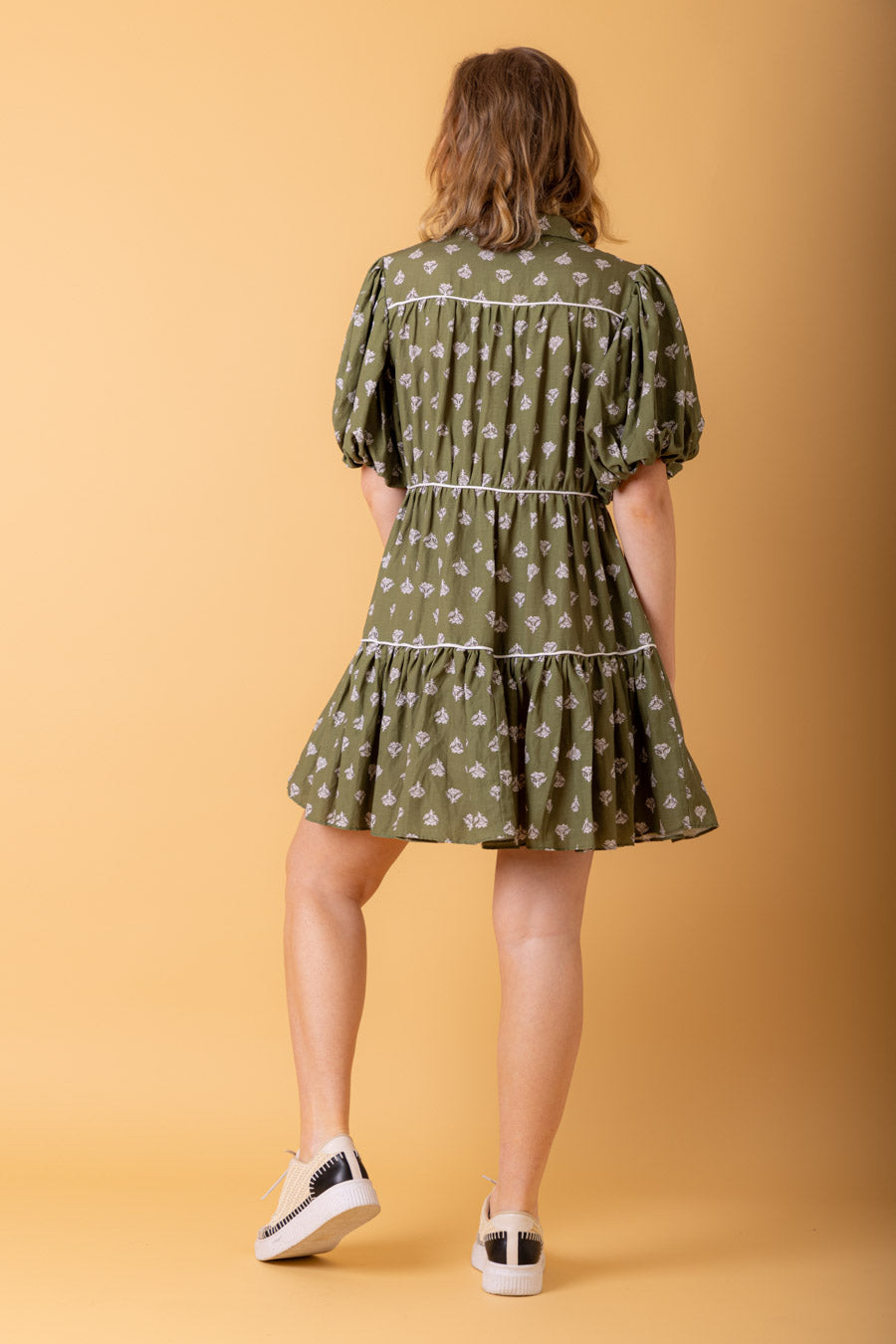 Ophelia Shirt Dress Green