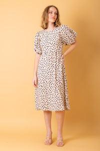 Hayley Dress Sprinkle Beige