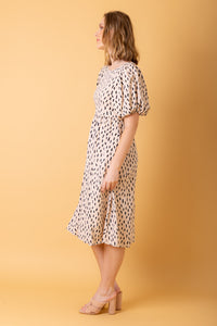 Hayley Dress Sprinkle Beige