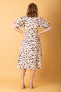 Hayley Dress Sprinkle Beige