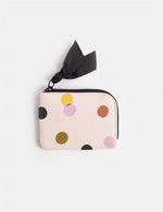 Load image into Gallery viewer, Caroline Gardner - Pink Multi Spot - Corner Purse
