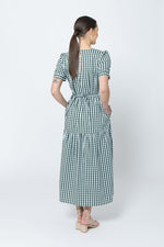 Load image into Gallery viewer, Prediction Green Large Check Dress
