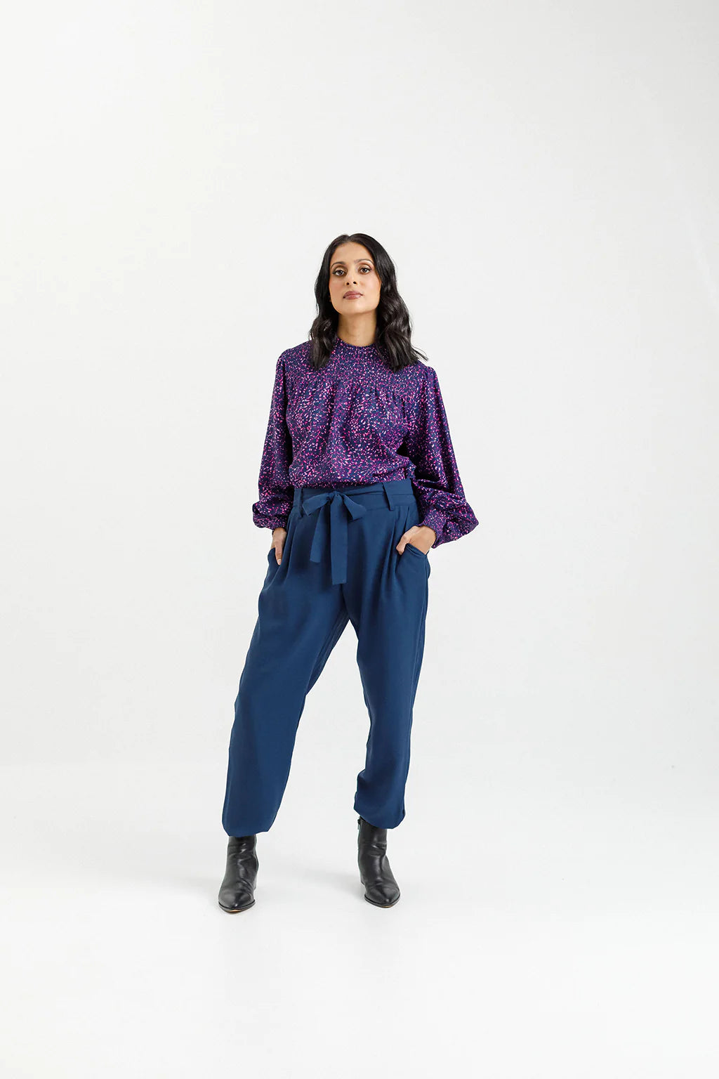 Billie Pants - Indigo Blue