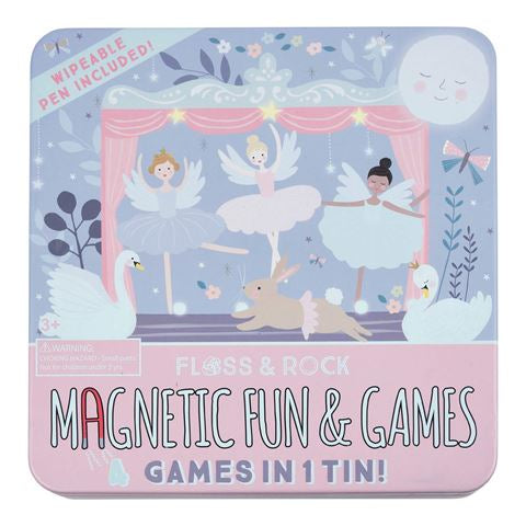 Enchanted 4 in 1 magnetic games