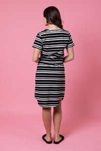 Arna Dress Black
Stripe