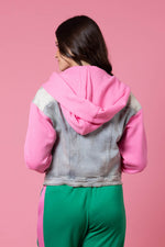 Load image into Gallery viewer, Kendall Denim Jacket Pink
