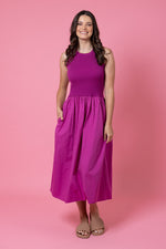 Load image into Gallery viewer, Zara midi dress Pink
