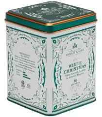 White Christmas Tea Tin