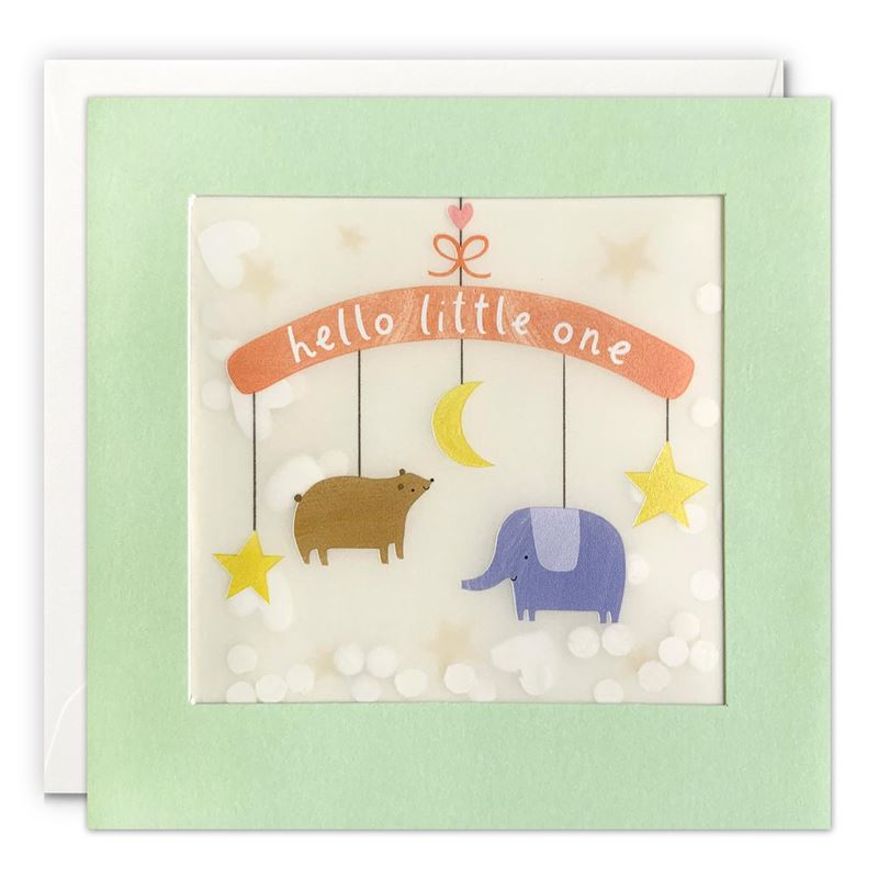 James Ellis - New Baby Mobile - Shakies Baby Card