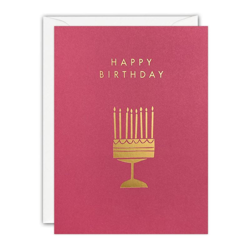 James Ellis - Birthday Cake - Mini Birthday Card