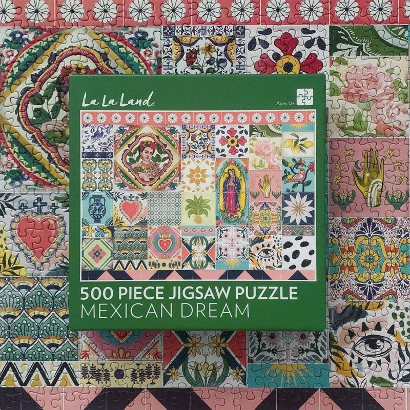 La La Land - Mexican Dreams Tile 500 Pce - Jigsaw Puzzle