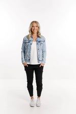Load image into Gallery viewer, Classic Denim Jacket - Snow Wash

