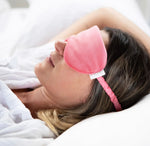 Load image into Gallery viewer, Eye Mask - Luxe Velvet Coral
