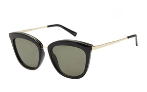 Caliente Black/Gold Sunglasses