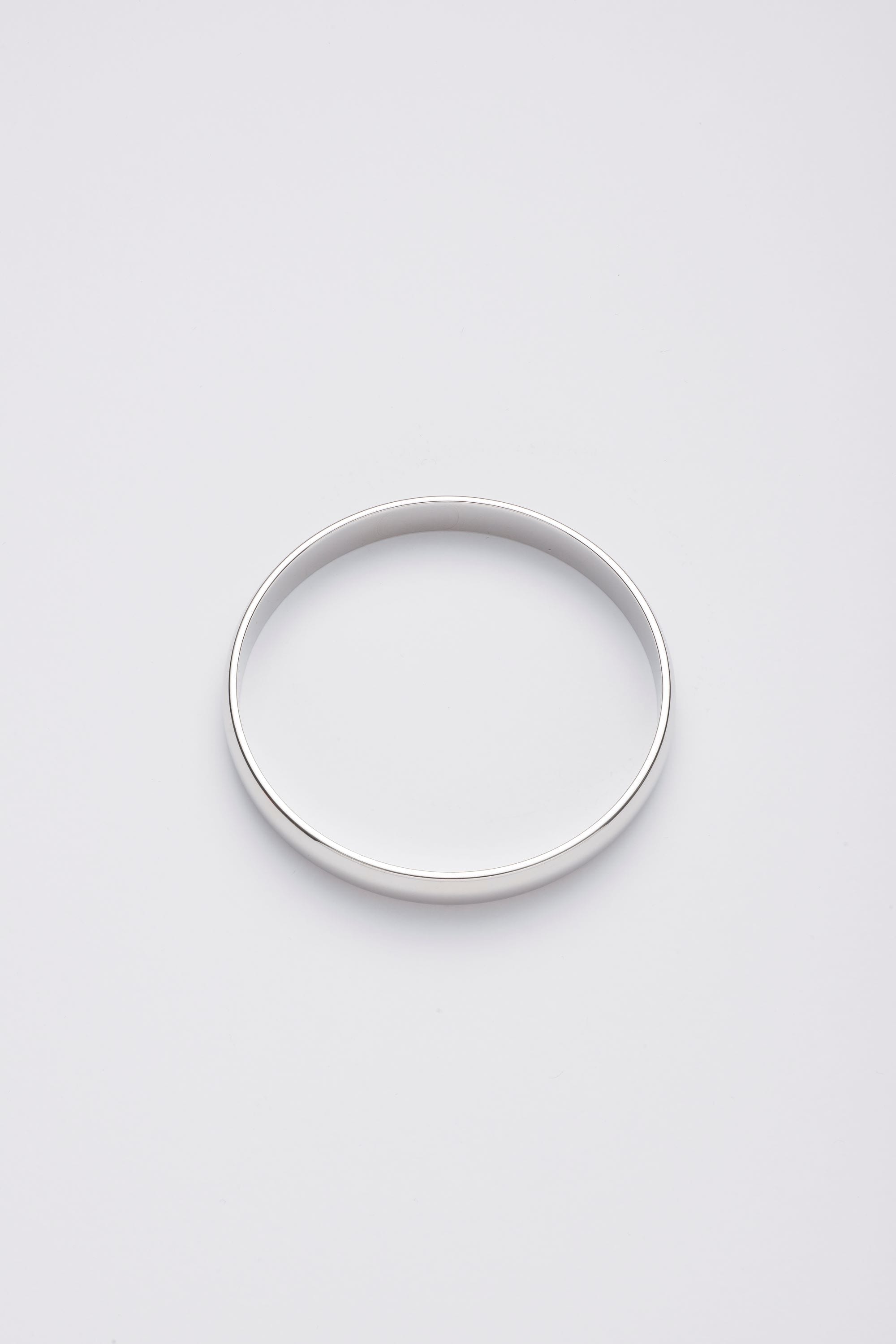 Distinct Silver Bangle