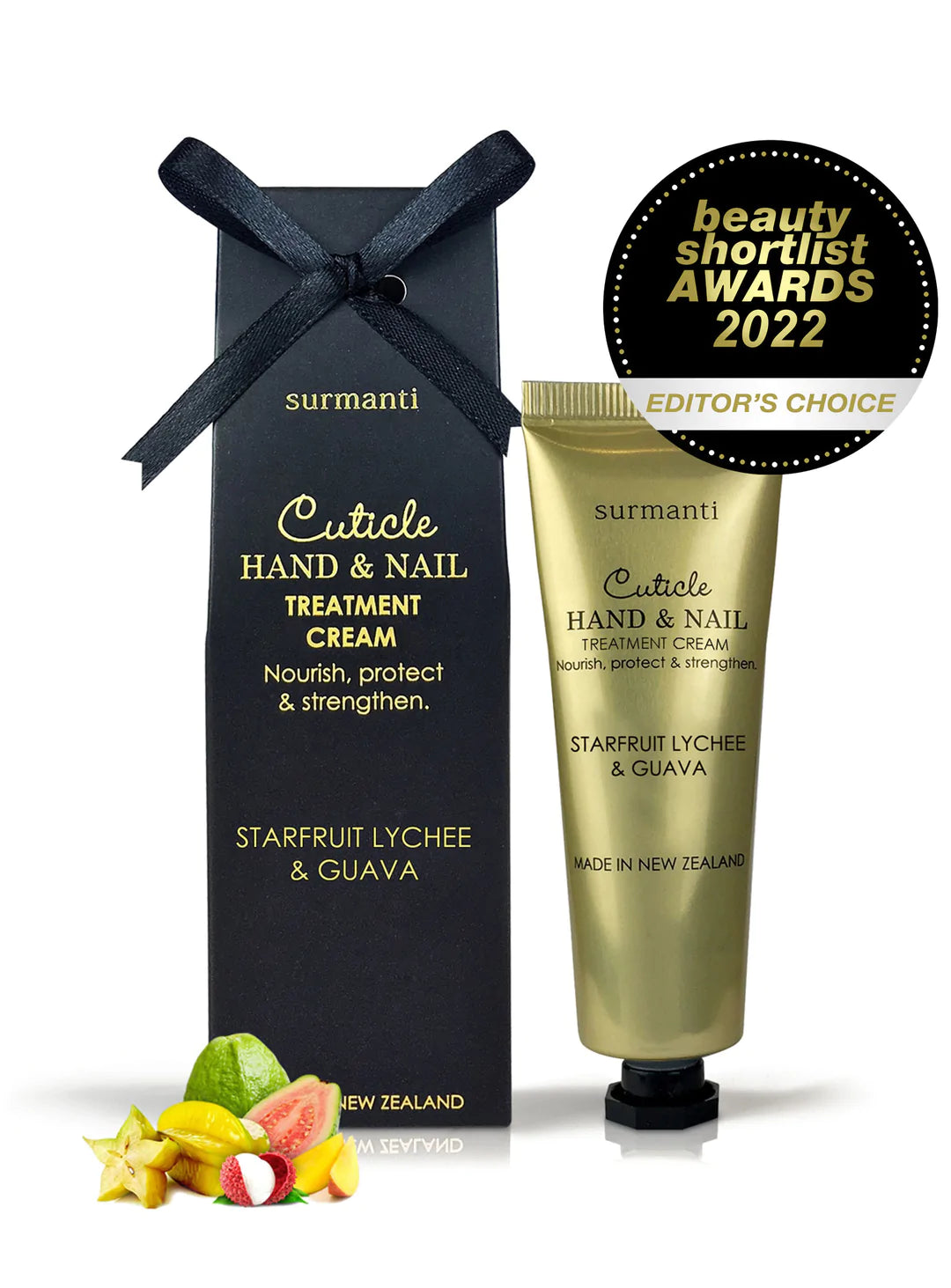 CUTICLE HAND & NAIL TREATMENT CREAM - STARFRUIT LYCHEE & GUAVA