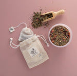 Load image into Gallery viewer, Reusable Organic Cotton Tea Bags
