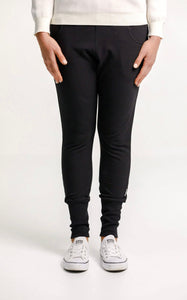 Apartment pants Winter Black with Pewter X