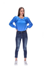 Load image into Gallery viewer, Cormac blue Highwaisted Jean

