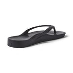 Load image into Gallery viewer, Archie’s Black - Arch Support Jandals

