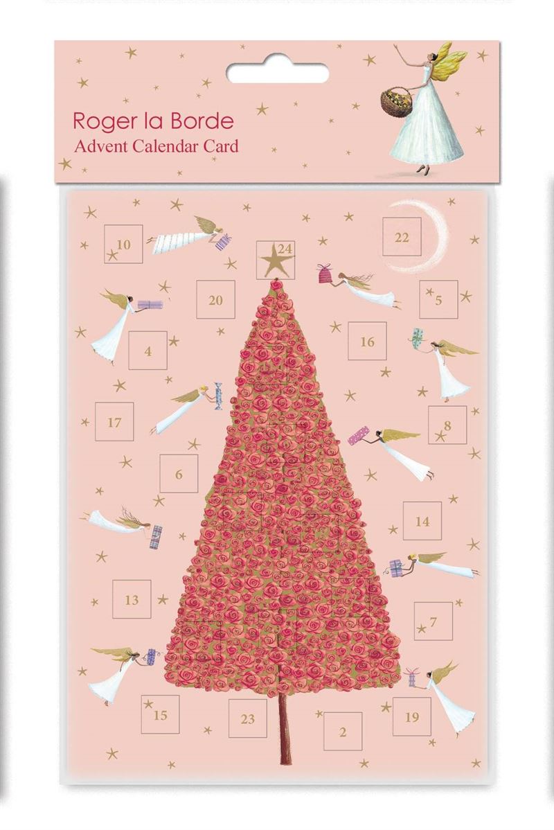 Roger La Borde - Celestial Tree - Christmas Advent Calendar Card