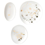 Load image into Gallery viewer, Räder - Flower Gold - Porcelain Bowl Set of 3
