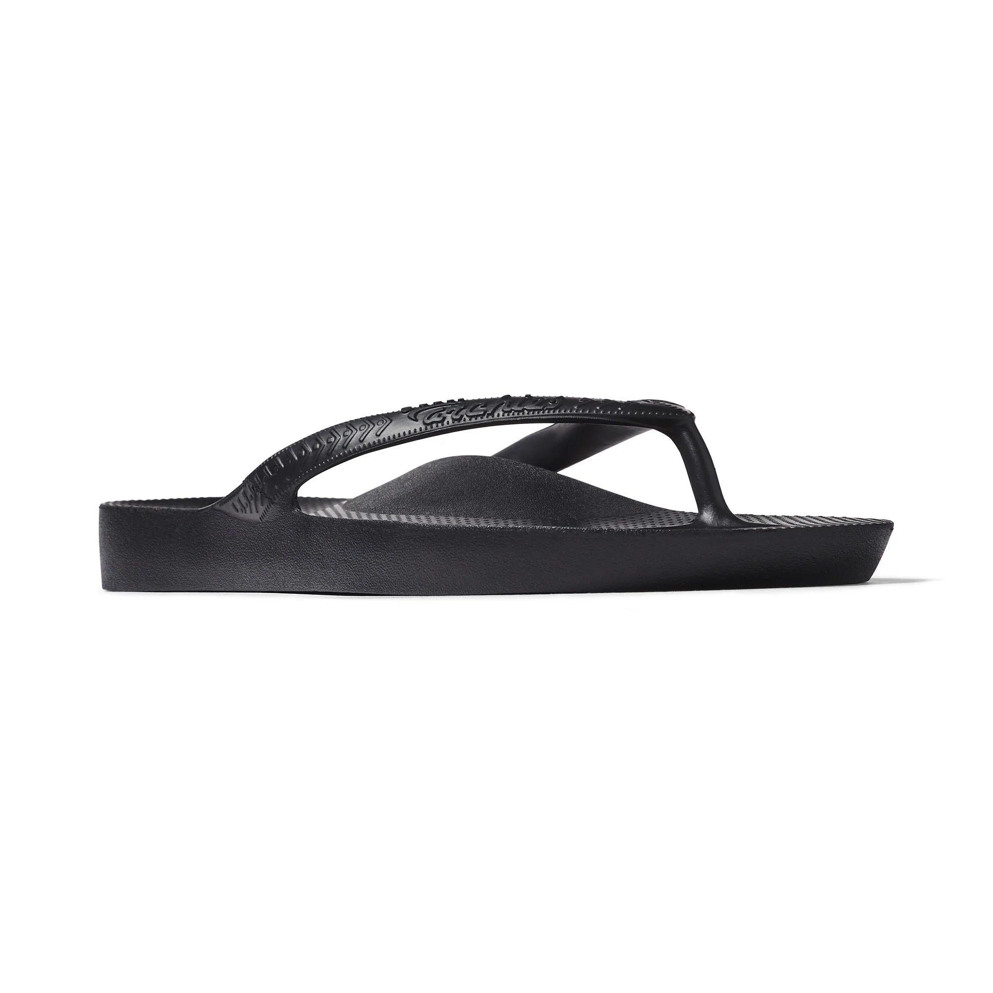 Archie’s Black - Arch Support Jandals