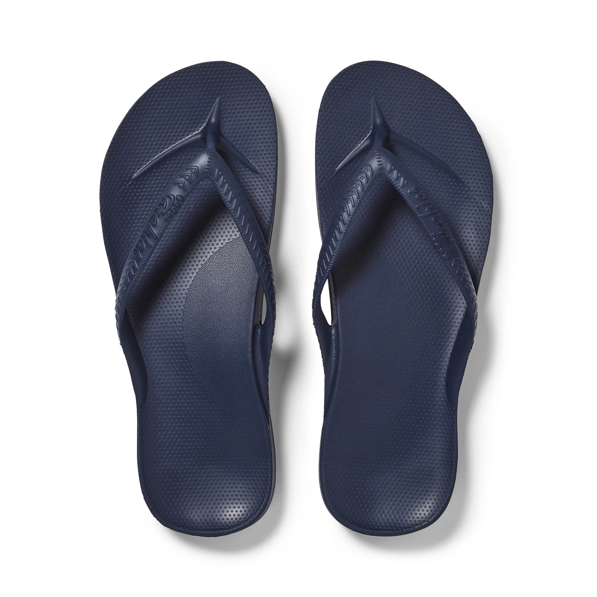Archie’s Navy - Arch Support Jandals